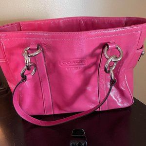 Coach Handbag Hot Pink